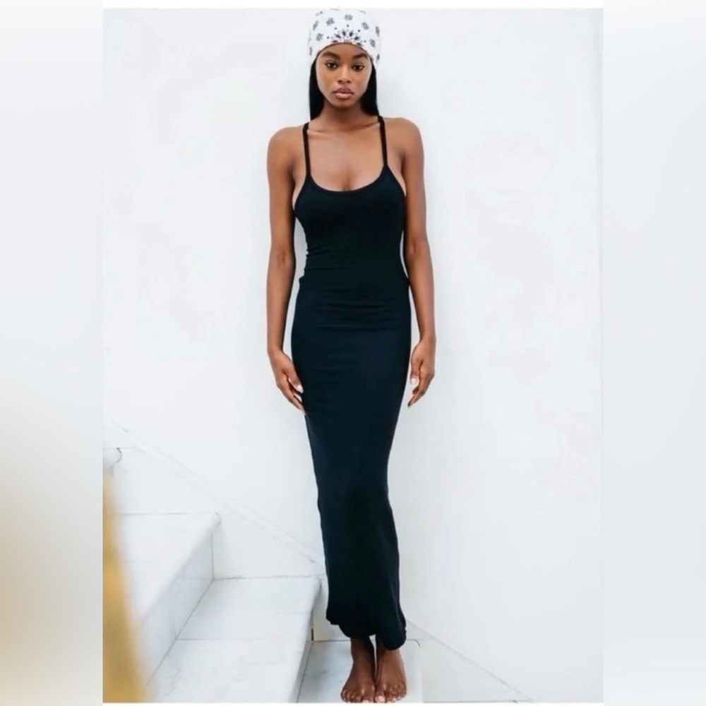 Skatie Jennifer Ribbed Maxi Dress